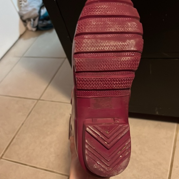 Pink hunter rain boots - Picture 3 of 3